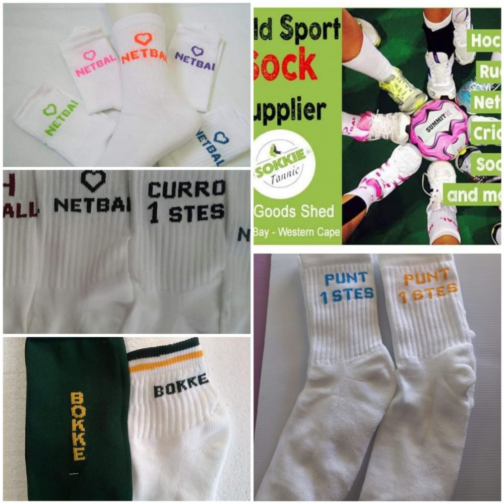 Die Sokkie Tannie School Sports Socks at the Goods Shed Mossel Bay