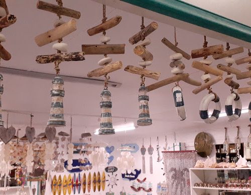 The C Shop Shells & Jewellery at the Goods Shed. We sell Gifts, Shells, Jewellery, homemade gifts to offer shells, beach themed ornaments, wind chimes & dream catchers.
